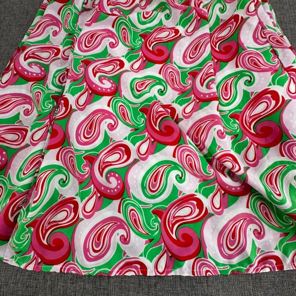 Altar'd State Dress Relaxed Fit Sleeveless Lined‎ Medium Pink, Red, Green - Picture 10 of 11